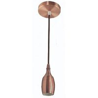 Светильник подвесной Horoz 230V E27 Красная медь 1м картинка 